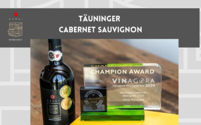 Büszkeségünk a Täuninger Cabernet Sauvignon