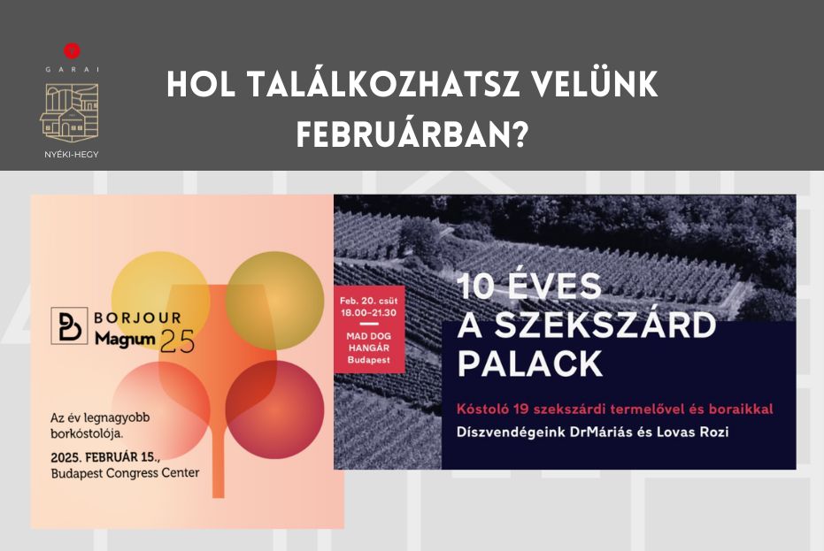 Februári kóstolóink Budapesten