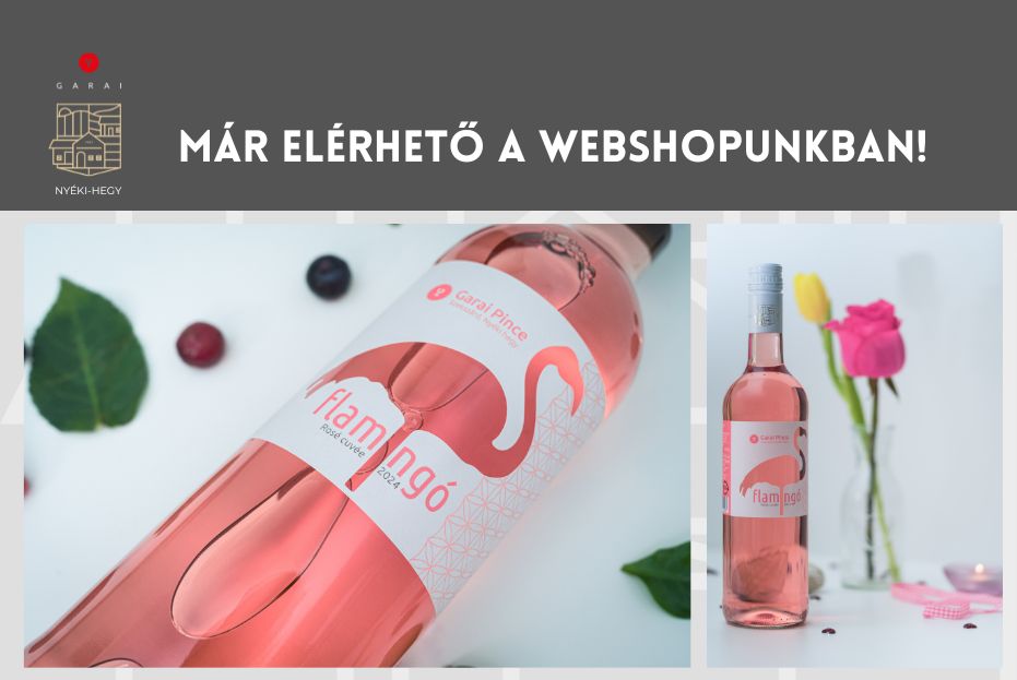 Már rendelhető a 2024-es Flamingó rosé cuvée